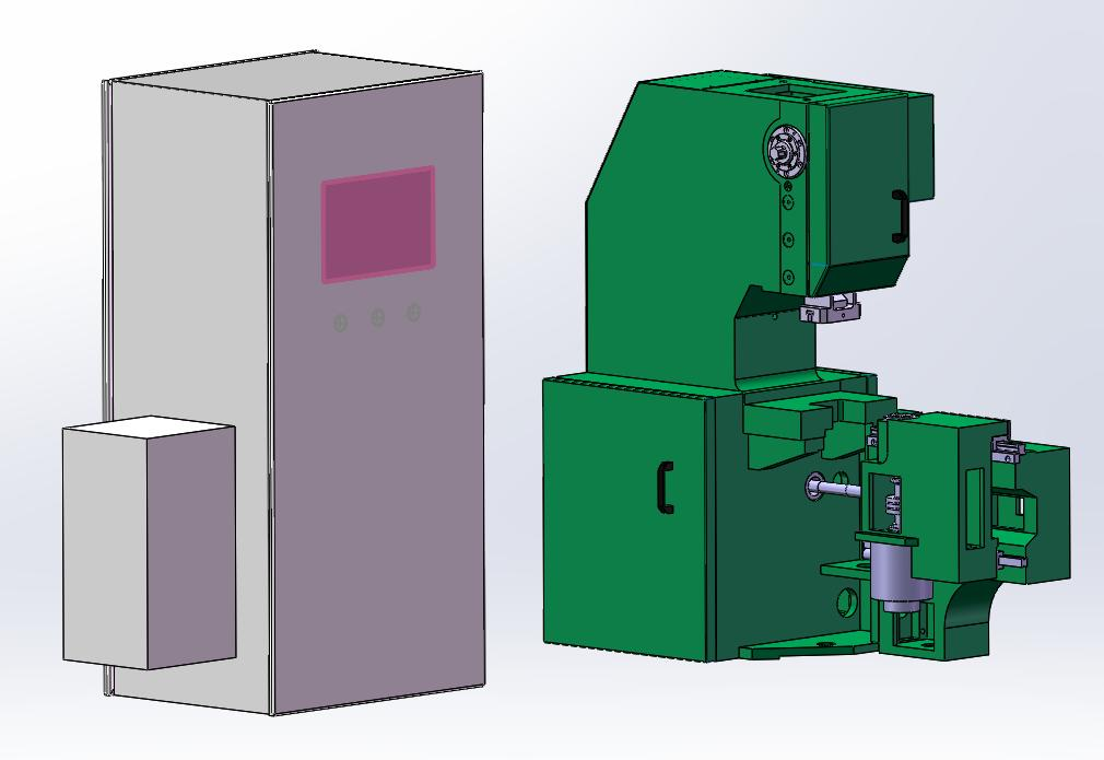 high speed slot punch machine