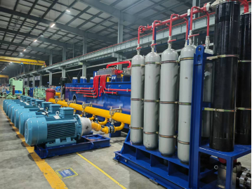 accumulator of 2000 tons hydraulic forging press
