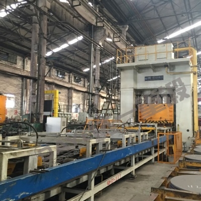 Steel ring blanking hydraulic 